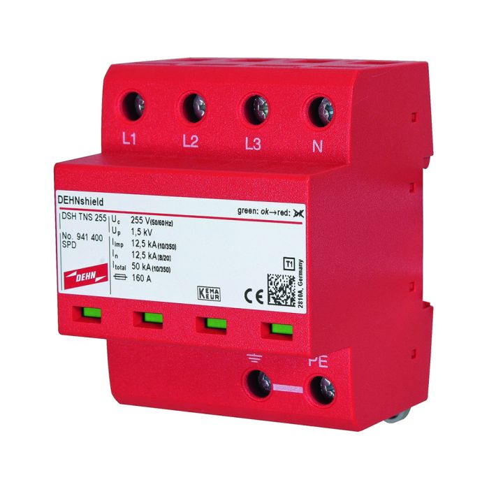 AC DEHN TYPE 1 + 2 OVERVOLTAGE LIMITER, DSH TNS 255 (941 405, 941 400)