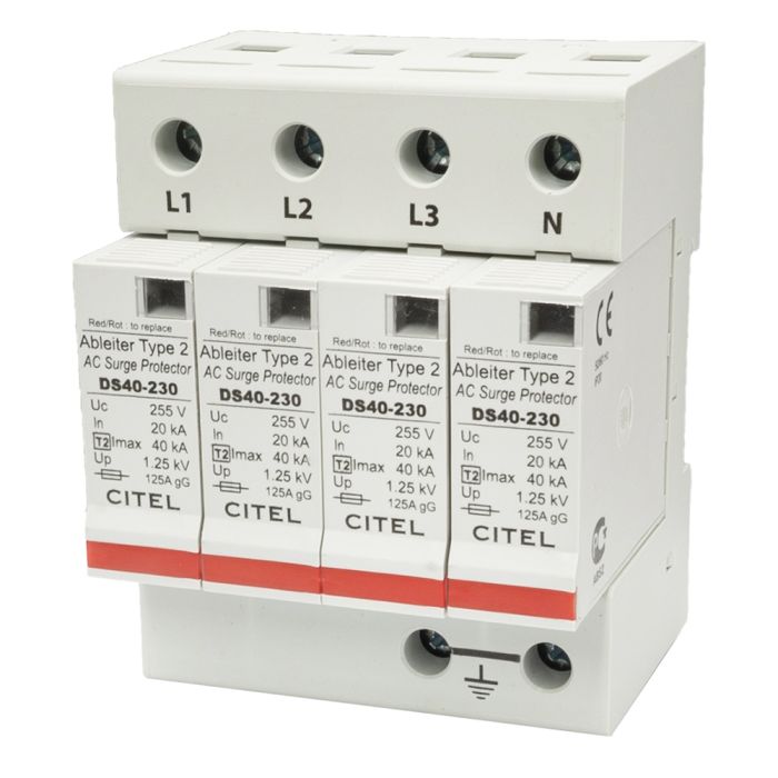 SURGE PROTECTOR JEAN MUELLER TYPE 2 (C) DS44S-230/DE AC (C46152220)