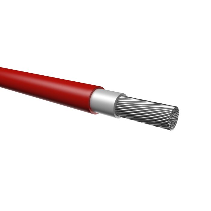 SOLAR CABLE CORAB 1X4 RED (100M)